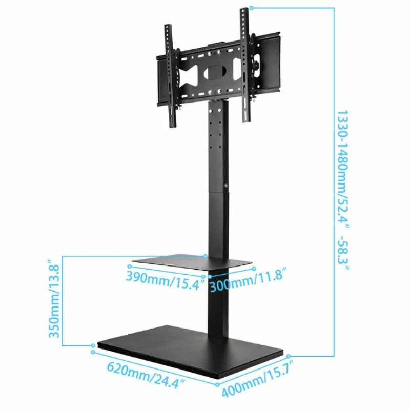 Universal TV-Ständer LCD Fernseher Bildschirm Standfuss Display - Image 3