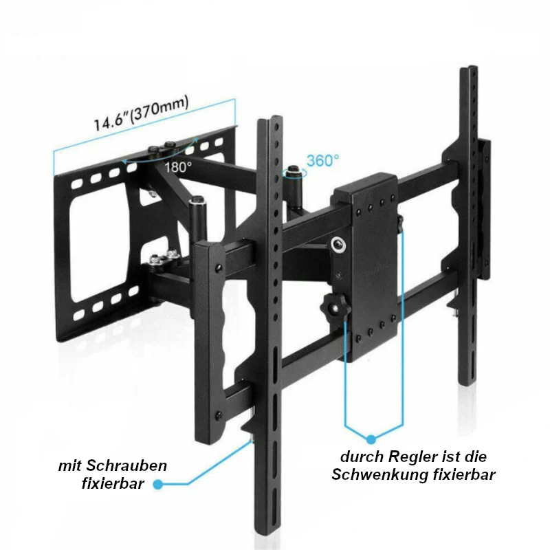 Universal TV-Wandhalterung Fernseherhalterung Bildschirm Monitor 85 Zoll - Image 7