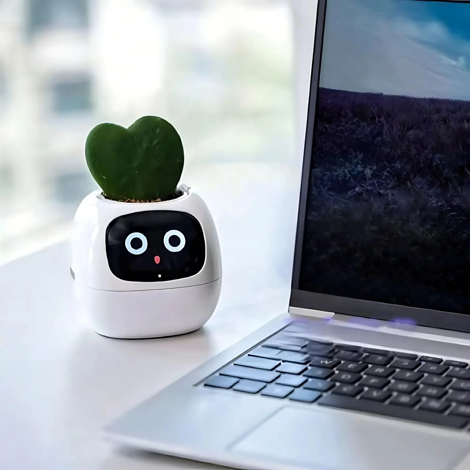 USB-Pflanzenübertopf Smarter Blumentopf Smart Plant Pot Elektronischer Blumentopf Ivy Smart Planter - Image 8