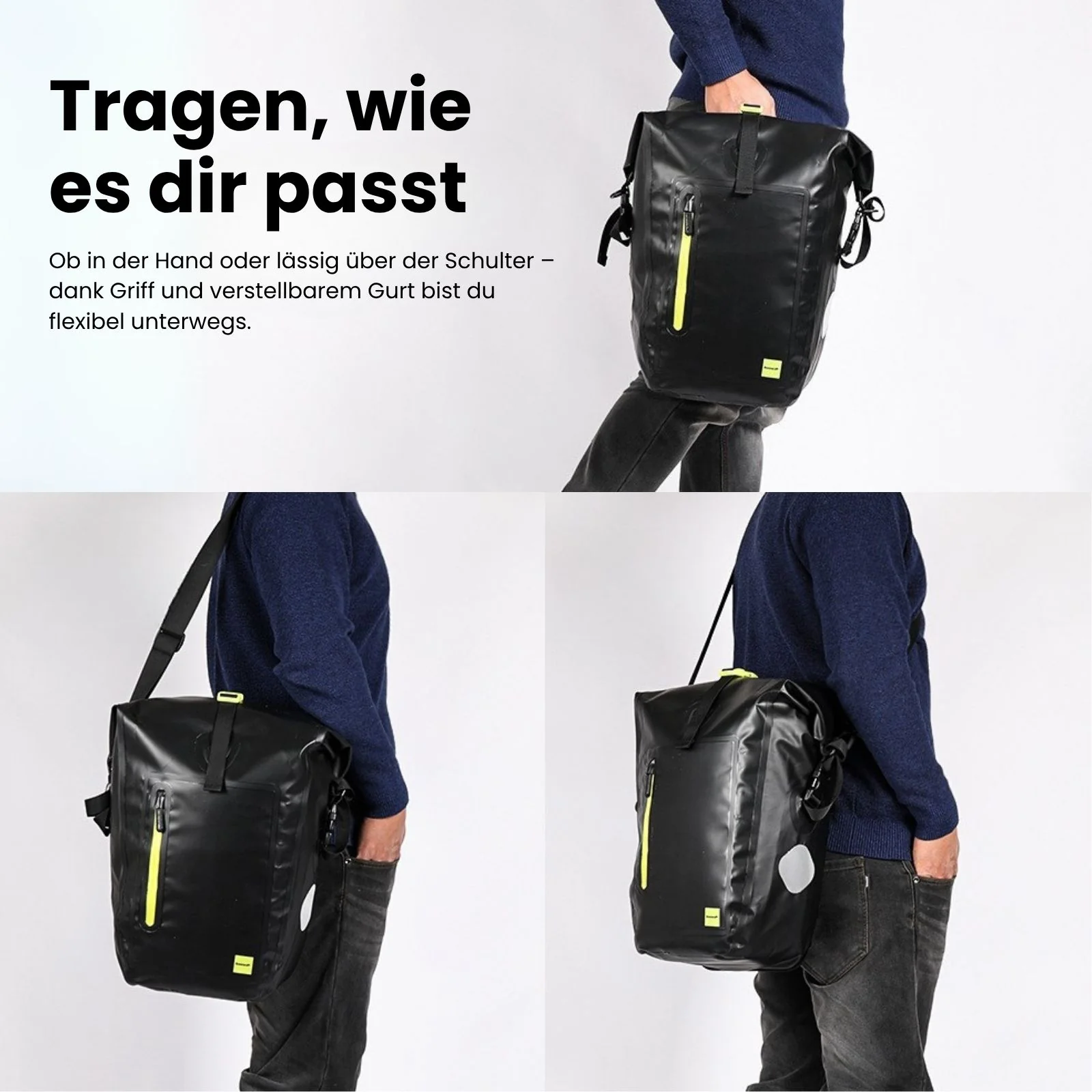 Velo-Tasche Bike-Tasche Fahrradtasche Gepäckträgertasche Rad-Tasche - Image 6