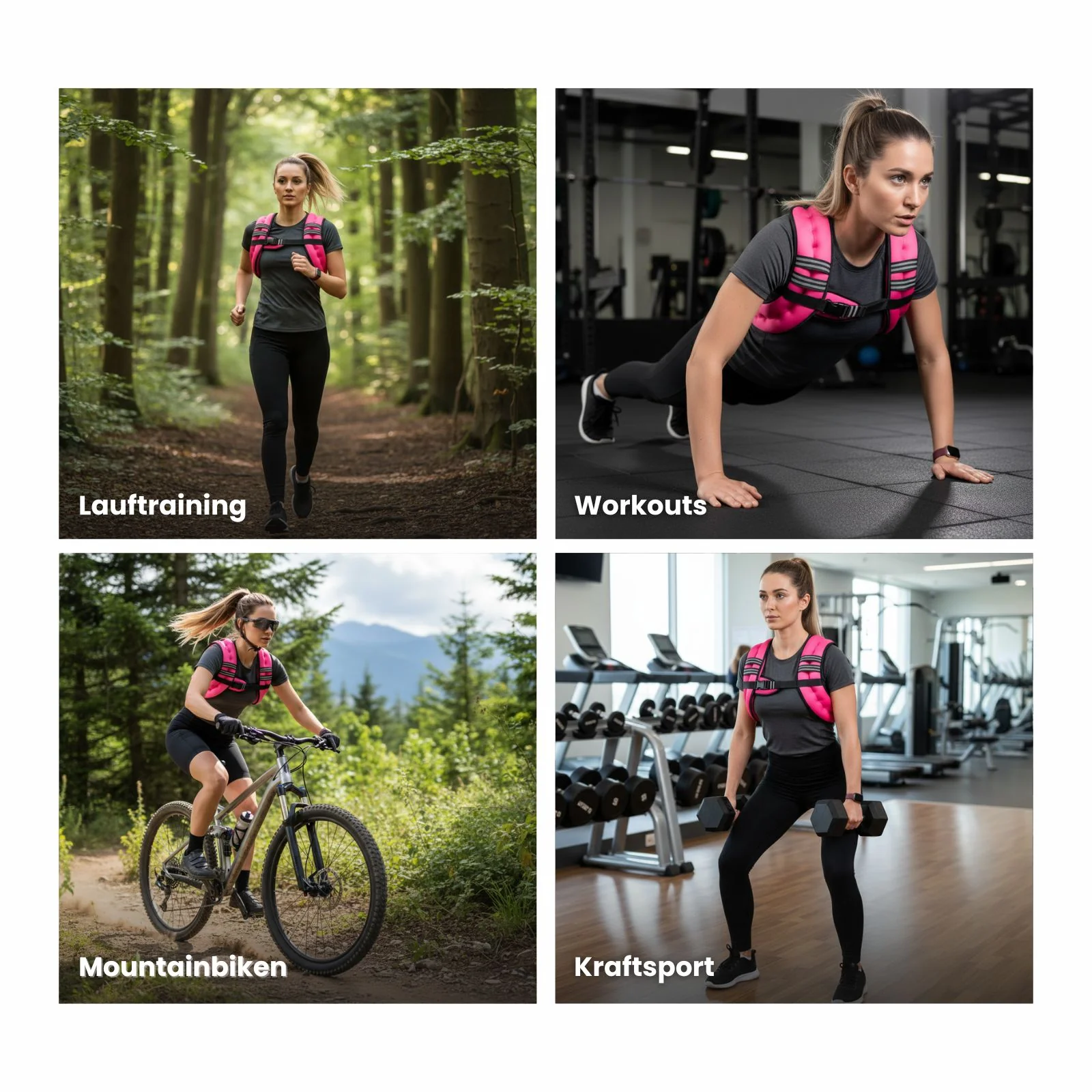 One Size Gewichtsweste 5.5kg Trainingsweste Laufweste Joggingweste - Image 6