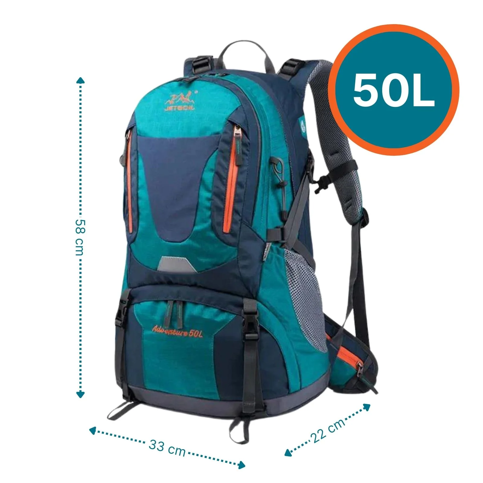 Wanderrucksack Trekkingrucksack Outdoorrucksack Camping-Rucksack - Image 11