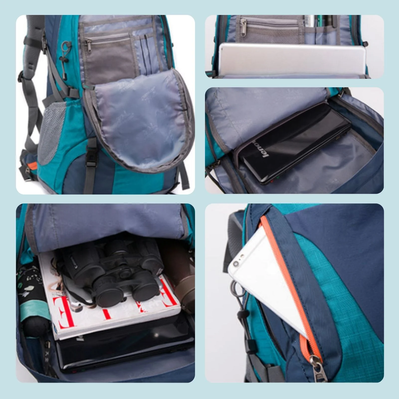 Wanderrucksack Trekkingrucksack Outdoorrucksack Camping-Rucksack - Image 8
