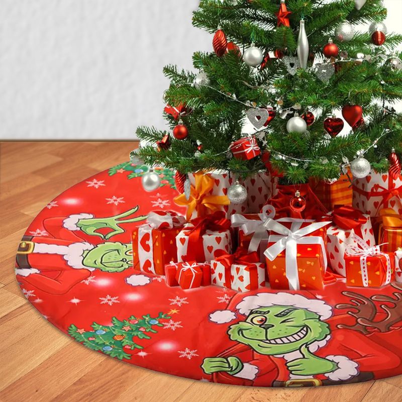 Weihnachtsbaumdecke Christbaum-Rock Tannenbaum-Teppich Baumrock-Matte - Image 3