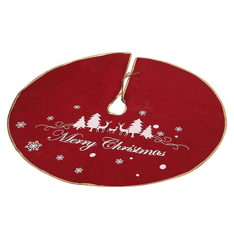Weihnachtsbaumdecke Christbaum-Rock Tannenbaum-Teppich Baumrock-Matte - Image 6