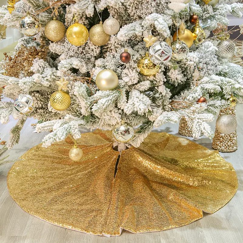 Weihnachtsbaumdecke Christbaum-Rock Tannenbaum-Teppich Baumrock-Matte - Image 5