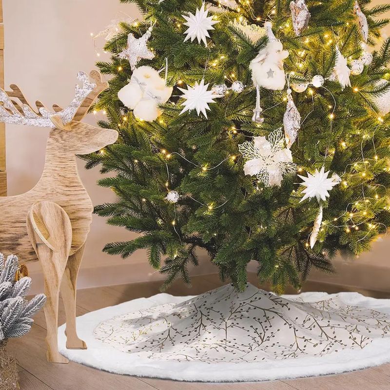 Weihnachtsbaumdecke Tannenbaum-Teppich Christbaum-Rock Baumrock-Matte - Image 4