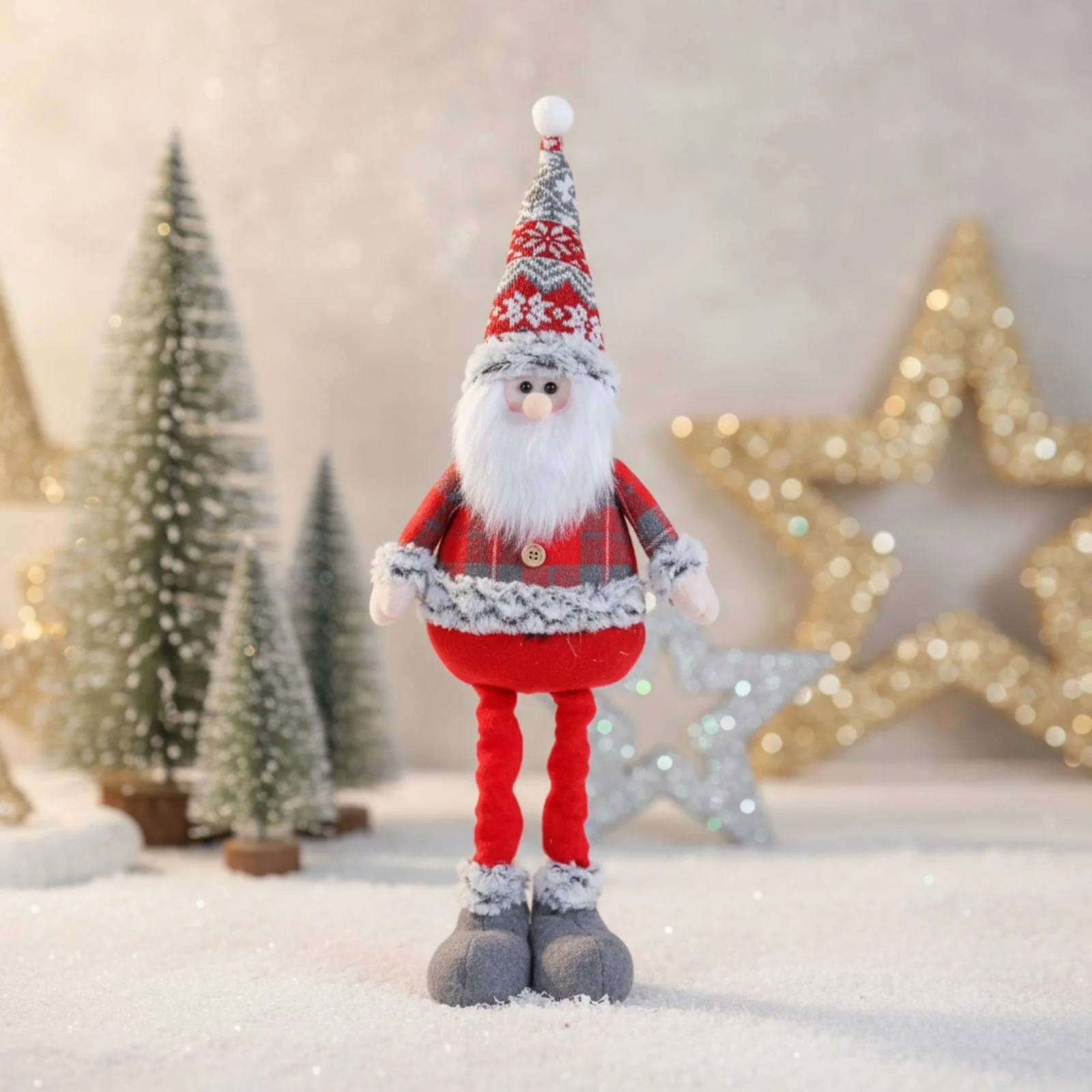 Weihnachtsmannfigur Deko-Weihnachtsmann Stehfigur Weihnachtsmann - Image 2