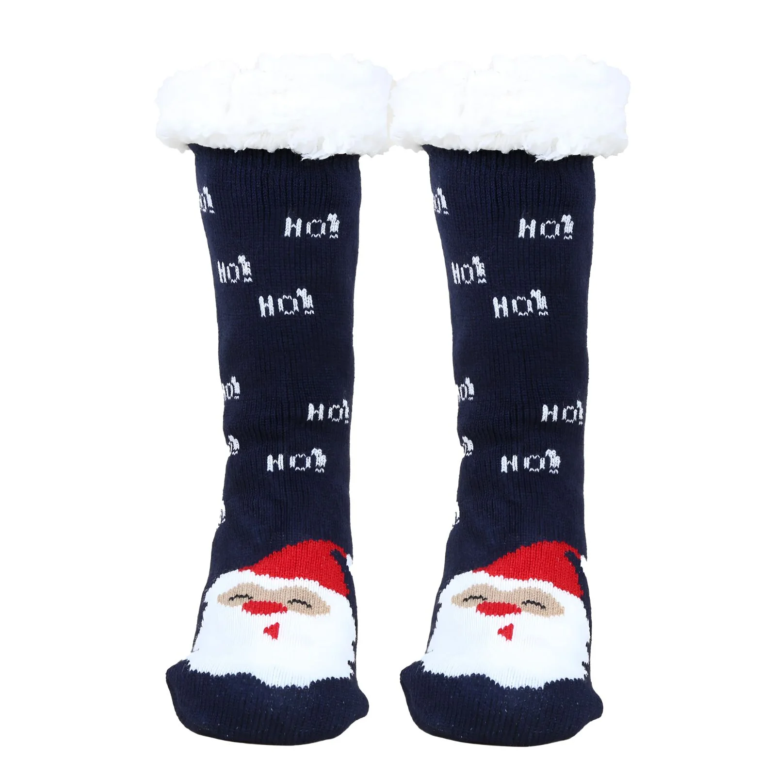 Weihnachtssocken Gr. 36-41 Fuzzy-Socken Kuschelsocken Wintersocken
