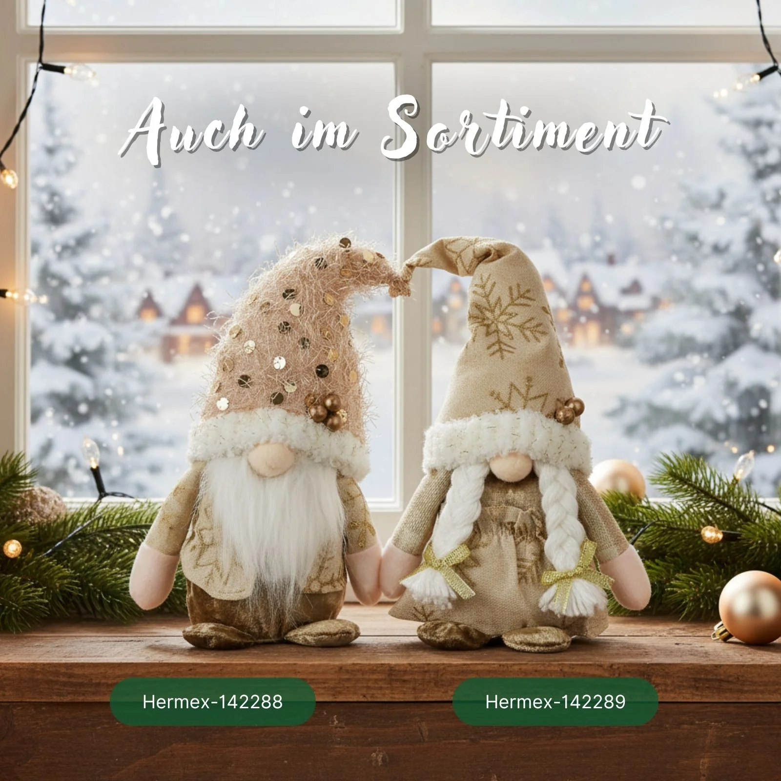 Weihnachtswichtel Frau Nisse Weihnachtsdekoration Dekowichtel Gnom - Image 7