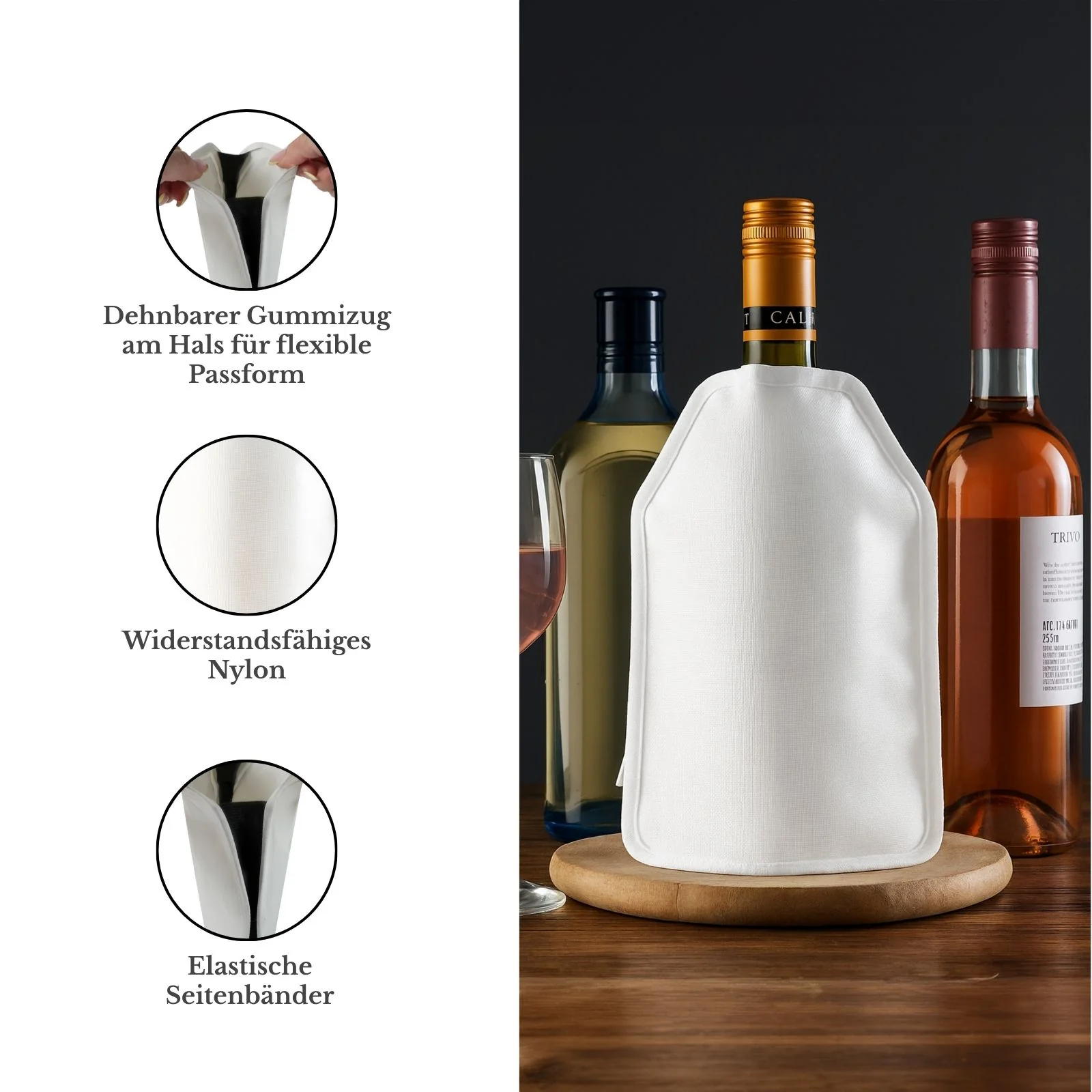 Weinflaschen-Kühler Weinkühltasche Kühltasche Weinhülle Weinkühler - Image 3