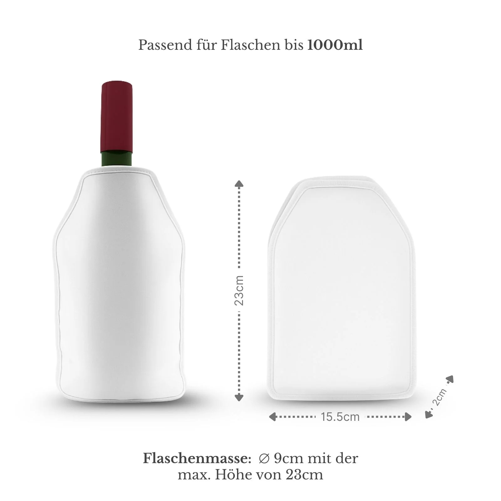 Weinflaschen-Kühler Weinkühltasche Kühltasche Weinhülle Weinkühler - Image 4