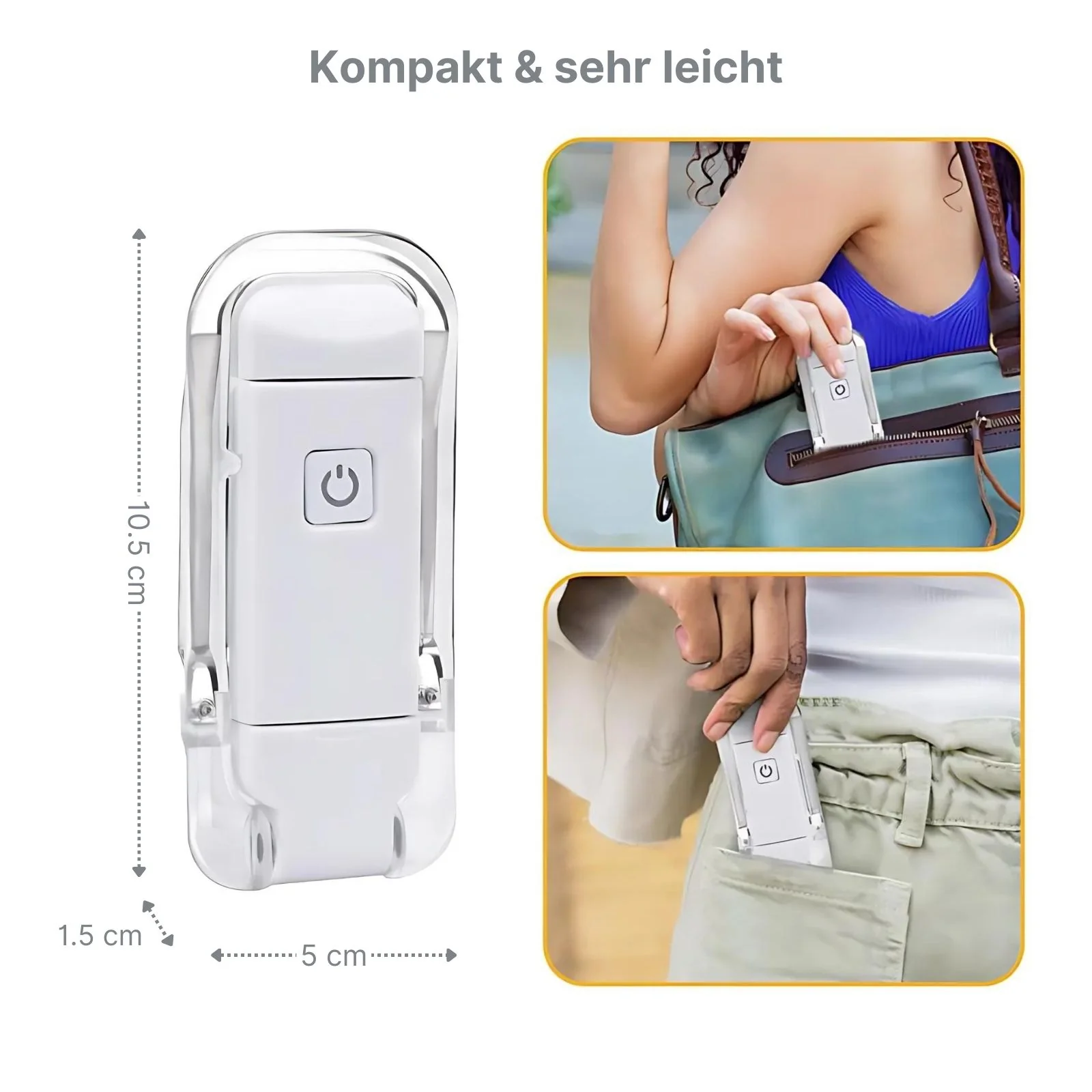 Wiederaufladbare Leselampe mit Ständer und Buch-Klemme LED-Leselicht Buchlampe Clip-Lampe - Image 3