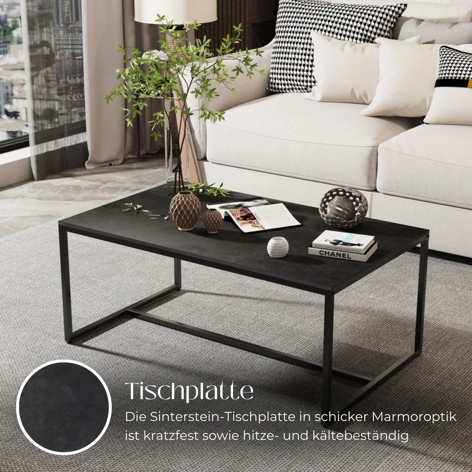 Wohnzimmertisch Couchtisch Beistelltisch Sofatisch Ablagetisch - Image 3